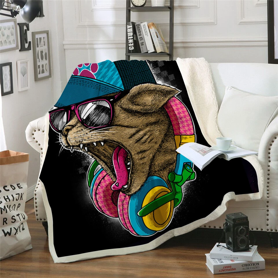 Cool Cat Throw Blanket 3d Print Anime Kids Couple Beds Warm Quilt Travel Brand Picnic Boy Fashion Office Adult Plush Very Soft Blankets Aliexpress Cool Cat Throw Blanket 3d Print Anime Kids Couple Beds Warm Quilt Travel Brand Picnic Boy Fashion Office Adult Plush Very Soft Blankets Aliexpress