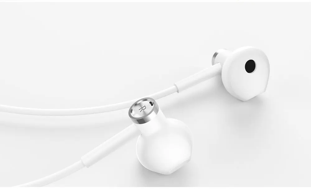 2018 New Original Xiaomi Mi Dual Driver MEM Mic Tenacity Wire Control Half-In-Ear L-Shape Plug Earphones Hybrid DC Dynamic (2)