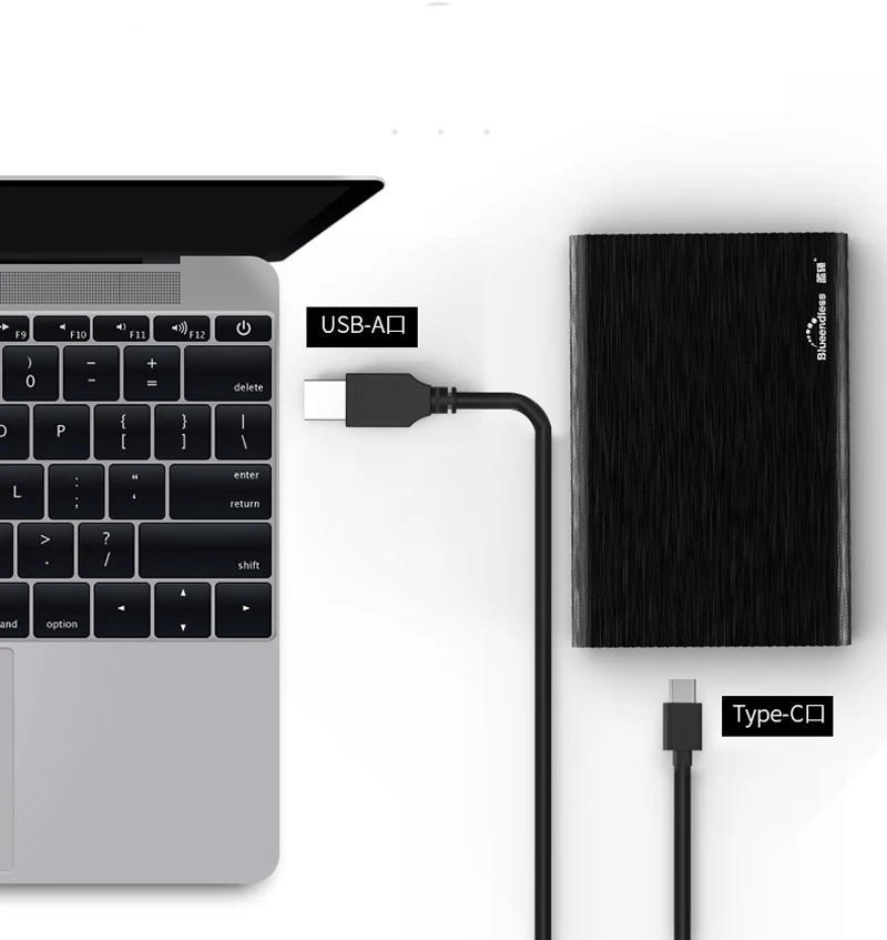 USB A to type c hard disk case  (2)