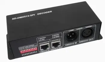 

LN-SDDMXCON-SPI-LV SD card DMX signal decoder;dmx51 signal input;SPI signal outpu