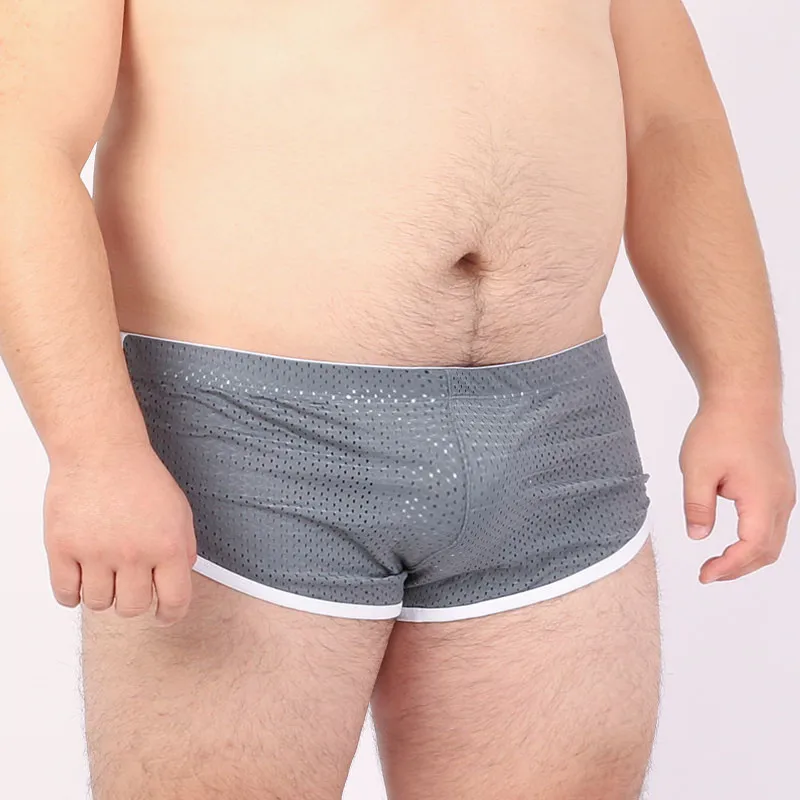 5 PCS/LOT New Arrival Male Mesh Underwear Men's Net Boxers Breathable Underpants Arrow Pants Shorts 6 Colors M L XL XXL XXXL 5