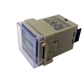 

HB48 DC12V DC24V AC220V time relay repeat cycle SPDT with socket series delay timer with base