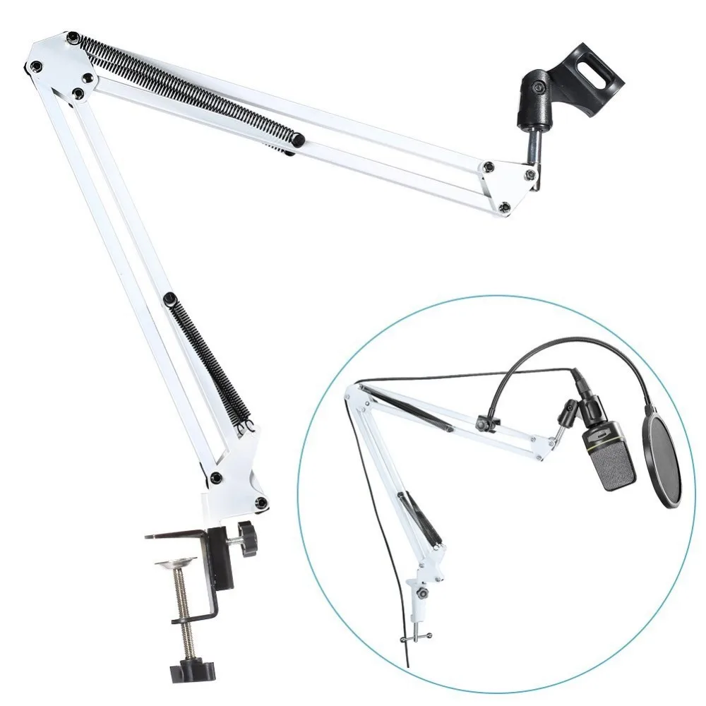 Günstig NEEWER Weiß Broadcasting Studio Mikrofon Suspension Boom Scissor schwenkarm, erweiterte bis zu 80 cm (31,5 \