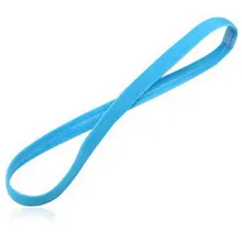 Женский Эластичный Спортивный Платок Регулируемый однотонный Эластичный Нескользящий повязки на голову для йоги аксессуары для волос FK88