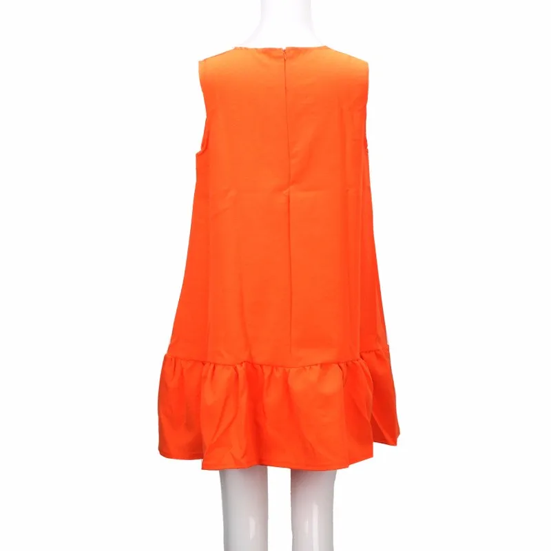 CTS 2016 Autumn Dress Fashion O-Neck Loose Women Mini Dress Ruffles Hem Casual Ladies Dresses Plus Size Womens Clothing 6 Color (25)
