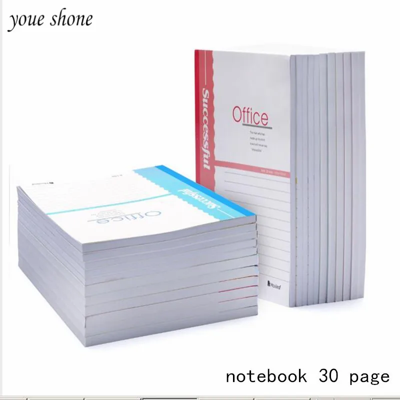 

10pieces/lots Exercise book soft copy notebook stationery soft A5 tsmip 32k diary notepad supplies