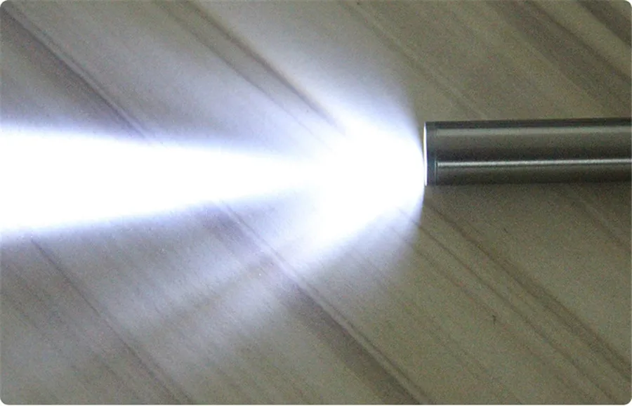 Multifunction 304 Stainless Steel Red Dot Laser Pointer Mini LED Flashlight Moon Light Lamp 2 in 1 Lazer Sight Laser Point Pen (2)