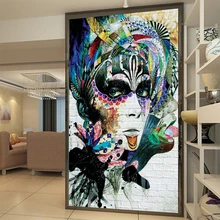 Фото обои 3D абстрактная живопись фрески Современный Креативный настенный ткань Ресторан галерея Гостиная вход фон стены бумаги