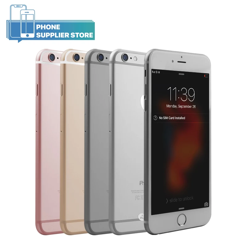 

Original Apple iPhone 6s Plus Mobile Phone 16GB/64GB/128GB ROM 5.5 inch Apple A9 Dual Core 12MP Camera Fingerprint Smartphones