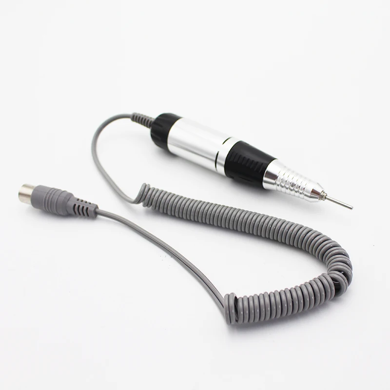 Billig 12 V Nail art Bohrer Griff Handstück für Elektrische Nagel Kunst Bohrer Maniküre Pediküre Maschine Zubehör Nagel Werkzeuge