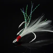 40 шт./лот 4#6#8#10# рыболовный крючок из высокоуглеродистой стали тройные Крючки рыболовные снасти черного цвета рыболовное оборудование 100 шт./лот