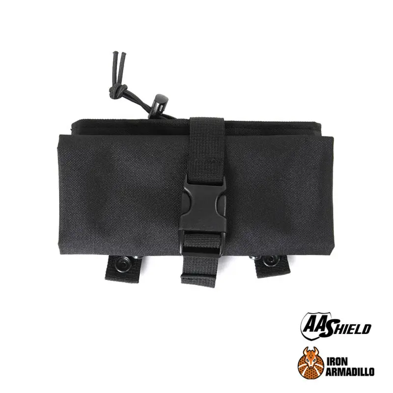

AA Shield 3-fold Mag Recovery Pouch Modular Pouch Tactical Assault Gear Molle Hunting Bags Sundries Pouch Black