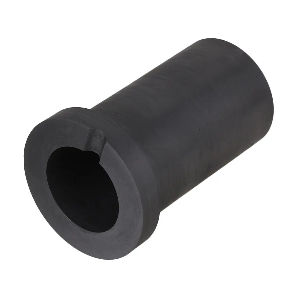 

High Temperature Resistance 1KG 2KG 3KG Capacity Monocyclic Graphite Crucible for Metal Melting