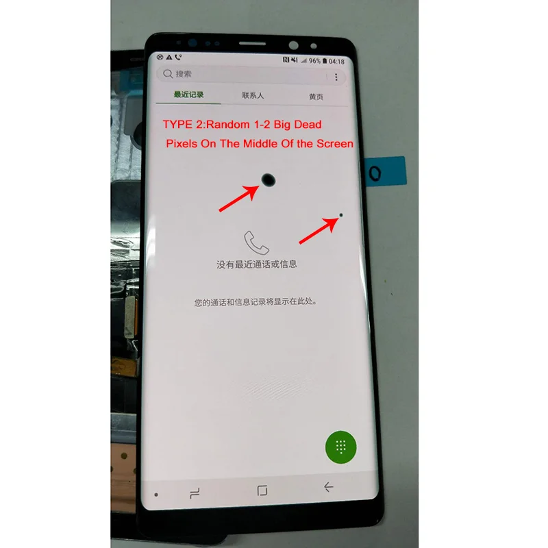Активно-матричные осид, запасные части для 6,3 ''для samsung galaxy note 8 note8 ЖК-дисплей+ сенсорный экран, дигитайзер, для сборки, с большой битых пикселей