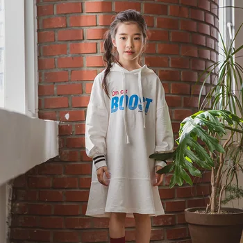 

2018 Autumn Children's Garment Pure Cotton Hat Girl Princess Dress