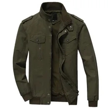 Мужская куртка в стиле милитари, весна-осень, хлопковое пальто Air Force One, мужская верхняя одежда, брендовая одежда, карго, Jaqueta Masculina, плюс 6XL