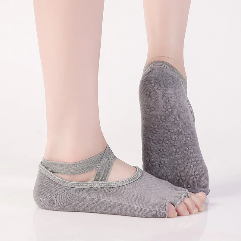Women-Professional-Anti-Slip-Bandage-Cotton-Sports-Yoga-Socks-Pilates-Dance-Socks-Low-Cut-Gym-Exercise-Ballet-Socks-SCL564 (4)
