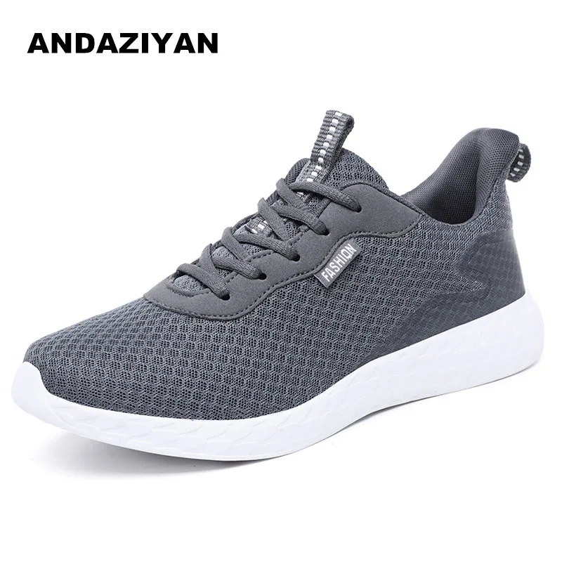

Men shoes spring and summer breathable casual shoes fly woven mesh