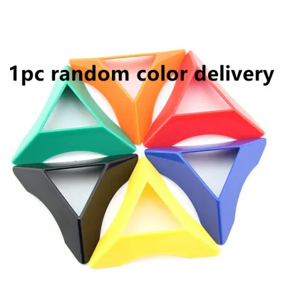 3X3X3 Triangle Pyramid Magic Cube Puzzle cube professional Speed game Cubes fun Educational Toy Gifts For Children Kids 7