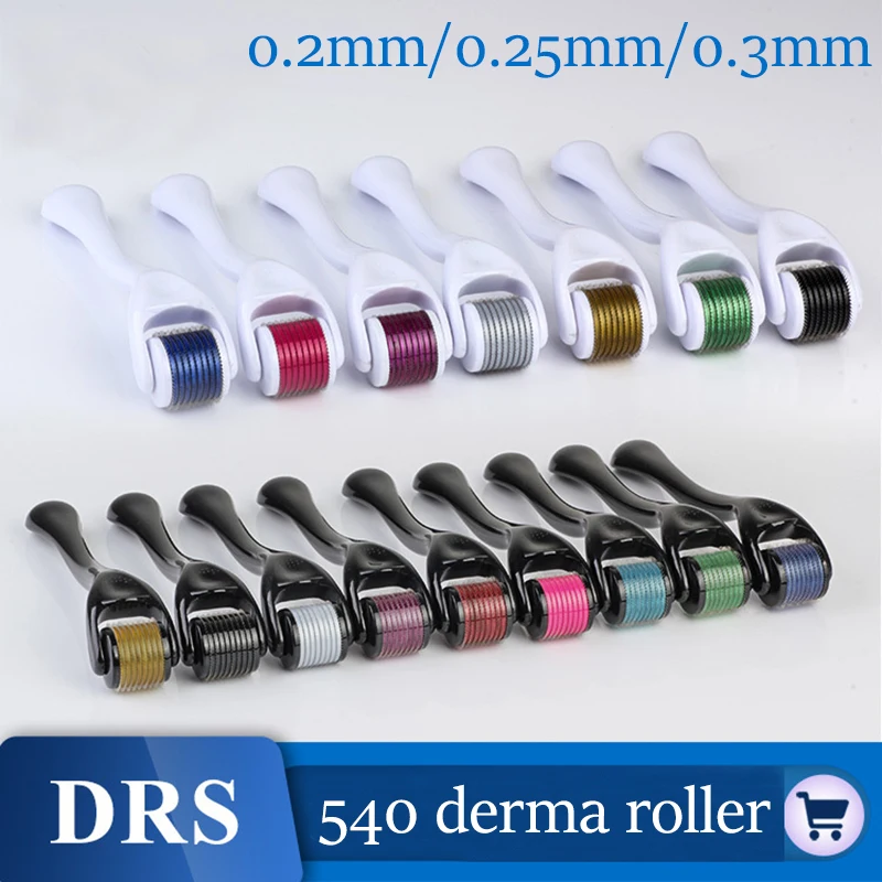 DRS 540 Derma Roller для роста волос и бороды | Красота здоровье