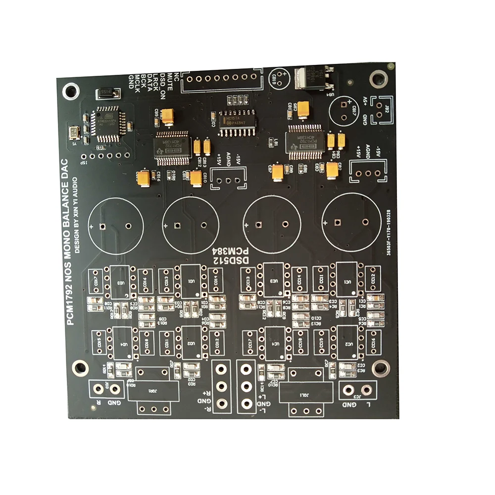 

Semi-finished PCM1792 NOS dual and DSD512 decoder board only SMT components