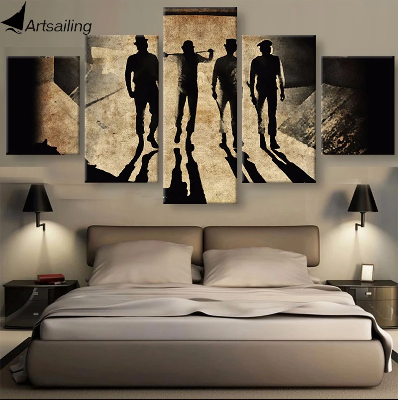 HD Printed Poster Home Decor 5pcs CANVAS CLOCKWORK ORANGE Wall Art Picture HD Printed Poster Home Decor 5pcs CANVAS CLOCKWORK ORANGE Wall Art Picture