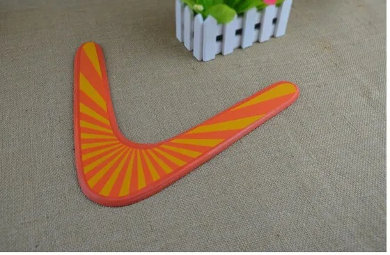 Деревянные Бумеранг Высокое качество Классический V Форма летающая тарелка игрушки популярные детские игрушки на открытом воздухе