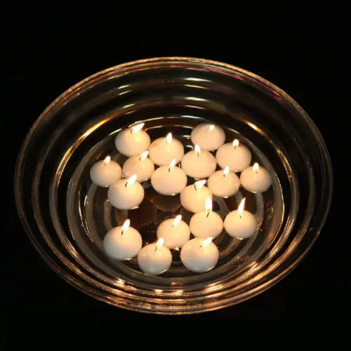 10 шт. романтическая круглая вода плавающая свеча-диск плавающие свечи Свадебная вечеринка домашний декор