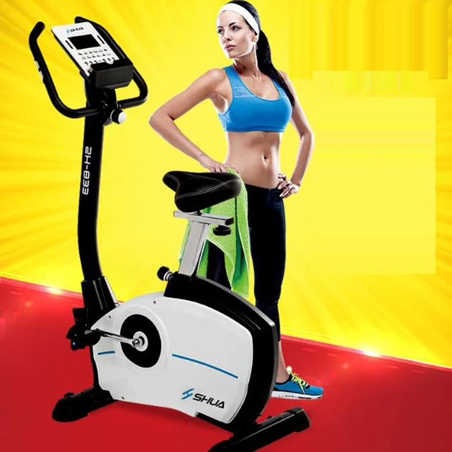 Best price at $998 Cheap Dynamic sense Single car ultra-quiet interior stationary bike gym equipment bidirectional magnetic control design/210910