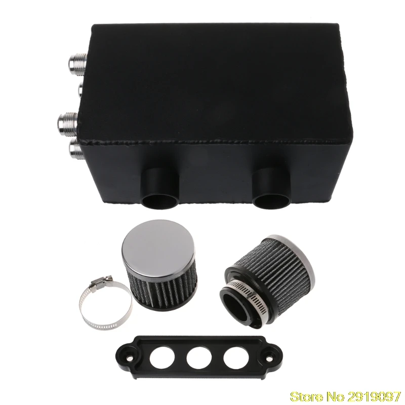 

New High Quality Racing Oil Catch Can Breather Tank For Honda Civic Integra EK EG DC Drop Shipping Support