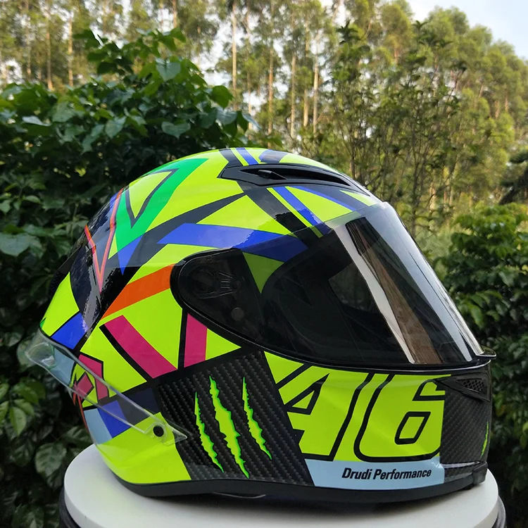 Мотоциклетный шлем с крылом хвоста модный мотоциклетный для мужчин и женщин