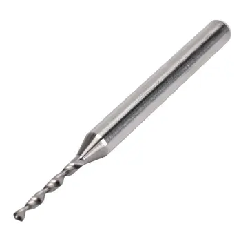 

30pcs Sliver 1.1mm-2.0mm Cutting Edge Carbide Micro CNC Drill Bits PCB Milling Machine