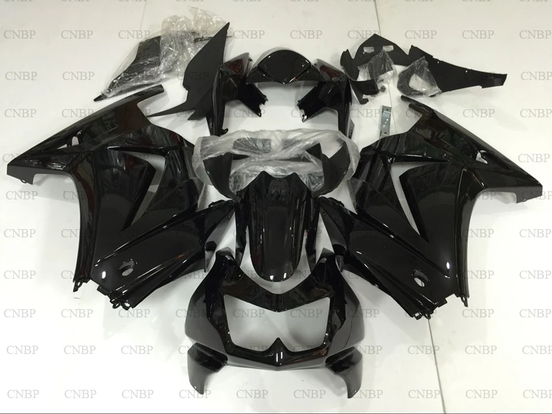 EX 250 2008 - 2014 комплекты для тела Ninja 250R 2010 Обтекатели глянцевые черные | Дом и сад