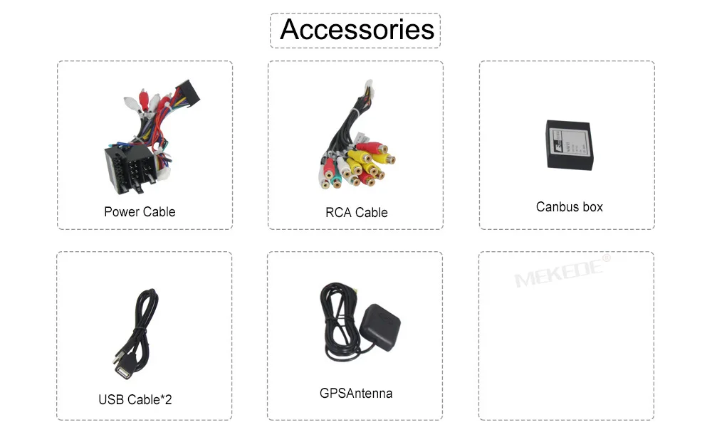 Perfect MEKEDE Android 9.1 8.1 Car Radio Multimedia Video Player Navigation GPS For Fiat Grande Punto Linea 2006 Accessories Sedan dvd 5