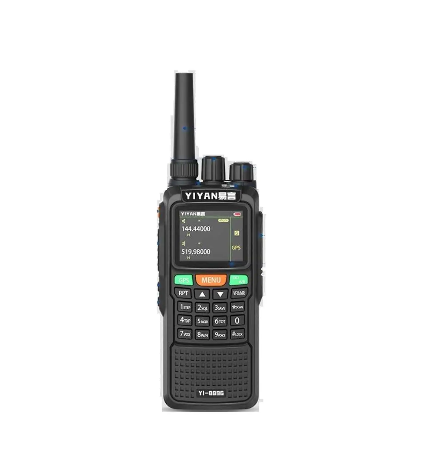 YI-889G gps Радио 134-174/400-520 МГц рация для охоты Беспроводная связь домофон