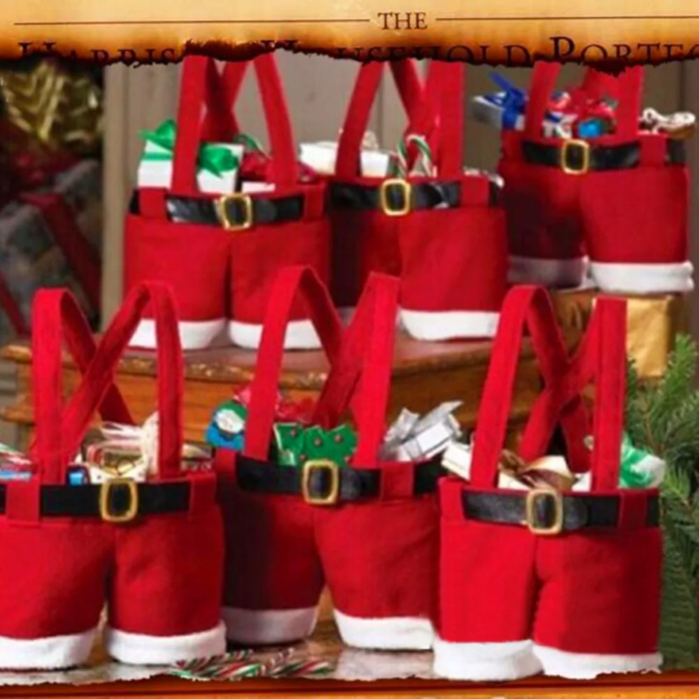Gift And Treat Candy Bags For Xmas Wedding Christmas Home Decoration ...