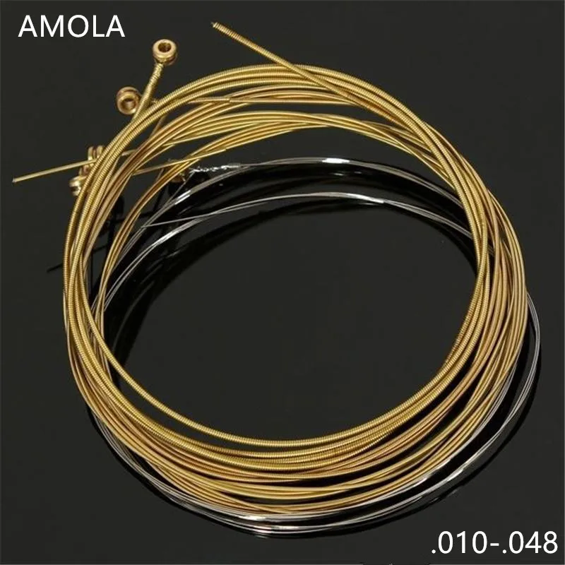 Original Amola A60XL 010 048 Stainless Steel Strings Acoustic Guitar