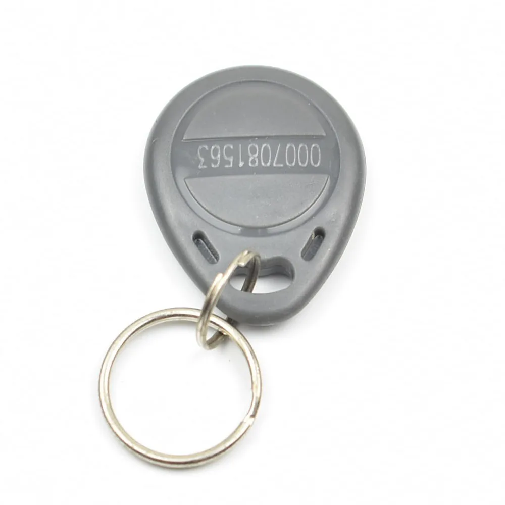 Брелоки RFID 100 шт./лот 125 кГц EM4100 TK4100 жетоны брелоки ID-карта считывание только