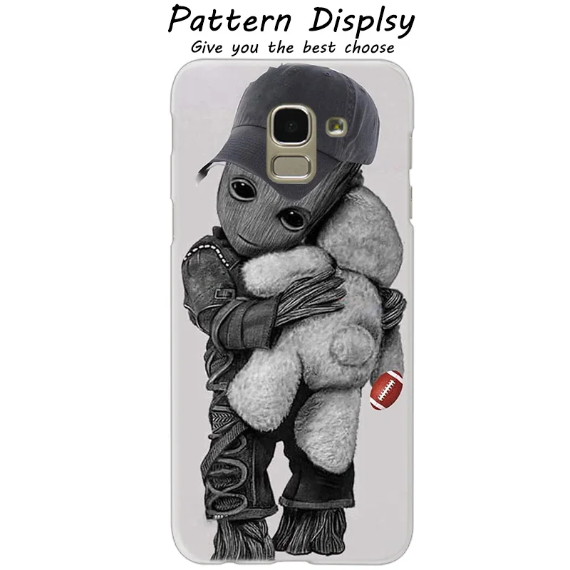 010 Жесткий чехол Guardians of the Galaxy Marvel для samsung Galaxy J2Pro J4 J6 J8 J3 J5 J7 2017EU Prime CORE Plus - Цвет: 010