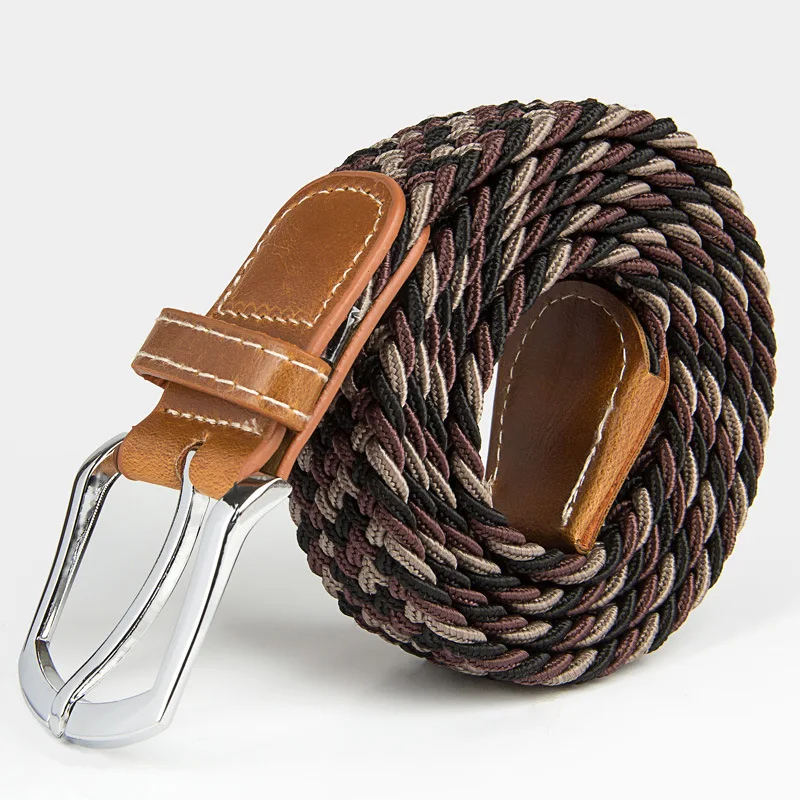 Elastic Belt Knitted Canvas Long Belts Decoration Girdle Female Pin Buckle Strap Unisex Adult Casual High Quality Fashion 2019 | Аксессуары