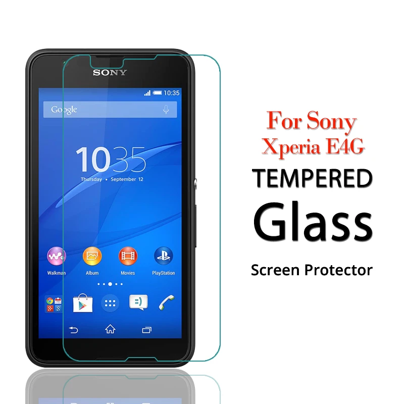Для Sony Xperia E4g 0.26 мм 9 H жесткий 2.5D Анти Shatter закаленное Стекло для Экран протектор