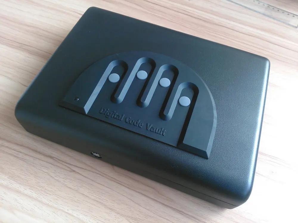 Mini password lock box jewelry box gun box files Car safes OS500C code