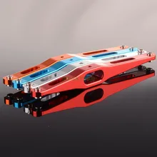 Aluminum Rear Lower Suspension Arm K949-008 for 1:10 RC Car WLtoys K949 Off-Road CLIMBING TRUCK