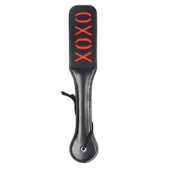 BDSM spank leather paddle Whip flirt clap slap pat spanking ass male female Sex toys for women men adult couples slave game 5