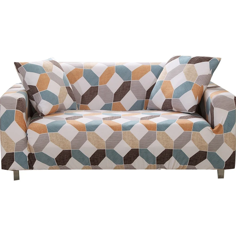 Современный Чехол Диван плотно Обёрточная бумага все включено эластичные чехлы для мебели диван протектор 1/2/3/4 местный - Цвет: color1