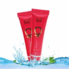 1 шт., портативный водорастворимый вагинальный лубрикант, 15 г, Мужская Анальная смазка, гель для массажа тела, долговечный, гладкий, товары для взрослых