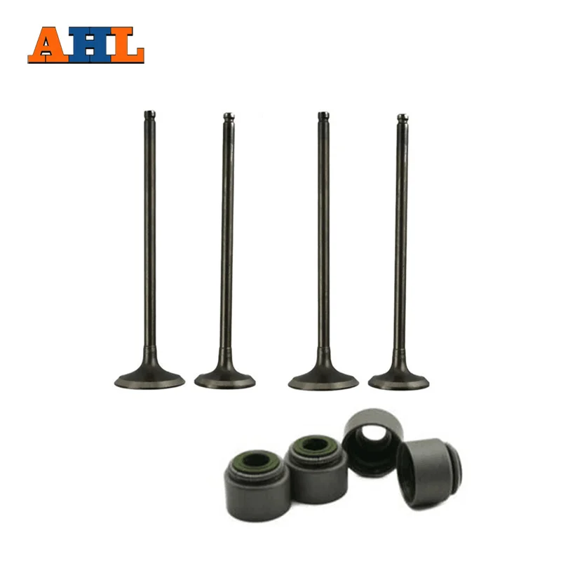 

AHL 4Pcs Intake & Exhaust Valve Stem & Valve Oil Seals For SUZUKI AN250 AN 250 1998-2007 DR250 1990-1995 (2 intake & 2 exhaust)