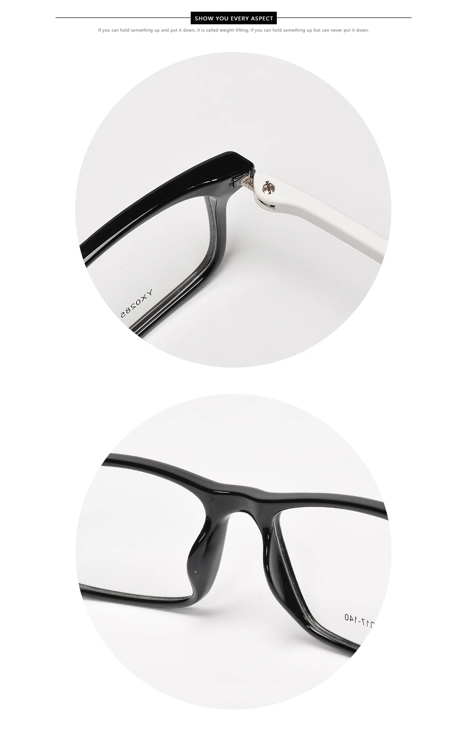 TR90, мужские оправы для очков, компьютерный бренд, оптическая близорукость, прозрачная дизайнерская оправа для очков# YX0285