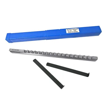 Price Keyway Broach Cutting Tool Metric Size 10mm D Push-Type With Shim HSS Broaching Cutting Tool Knife For CNC Router