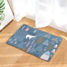 CAMMITEVER Новогодние ёлки медведь носки буквы толстый коврик для входной двери крыльцо ванной нескользящей коврик открытый ковров и ковровых покрытий